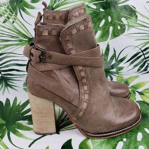 Free People Heirloom Heel Booties 37/ 7